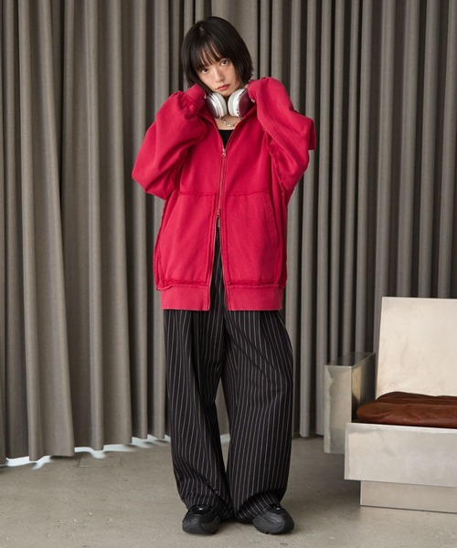 UNISEX》リメイクフウジップパーカー（パーカー）｜PBLIM（ページ