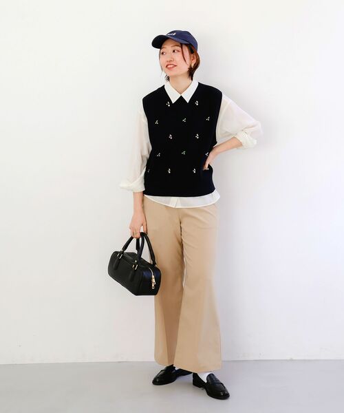 le.coeur blanc(ルクールブラン)の「《一部店舗/WEB限定》MILLELA FIRENZE ミニボストンバッグ(ボストンバッグ・レディース・ブラック・FREE)」の19枚目の写真