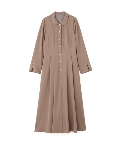 PROPORTION BODY DRESSING（プロポーションボディドレッシング）の「オータムタックシャツワンピース / 1215240901（ワンピース・レディース・ダークグレー/ベージュ/ブラウン系その他・P/S/MEDIUM）」の14枚目の写真