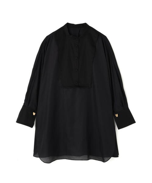 ADORE（アドーア）の「◆シルキーソフトサテンブラウス（シャツ/ブラウス・レディース・ホワイト/ブラック・38）」の2枚目の写真