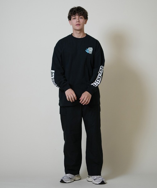 SANTA CRUZ(サンタクルーズ)の「【限定】SANTACRUZ/サンタクルーズ 長袖Tシャツ/ロンT バックプリント 502254404(Tシャツ/カットソー・メンズ・ホワイト/ライトブラック/オレンジ・XL/L/M)」の12枚目の写真