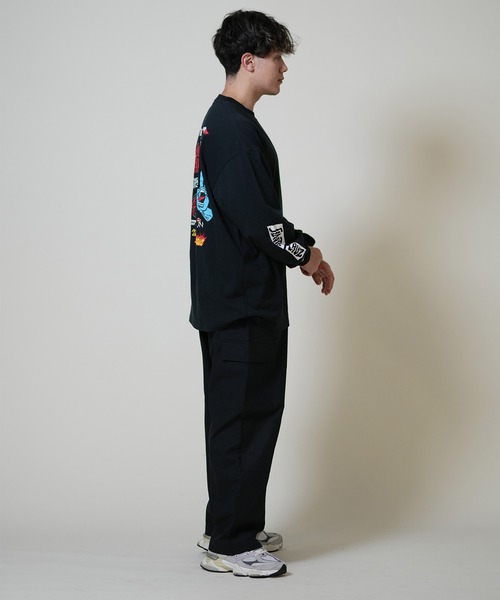 SANTA CRUZ(サンタクルーズ)の「【限定】SANTACRUZ/サンタクルーズ 長袖Tシャツ/ロンT バックプリント 502254404(Tシャツ/カットソー・メンズ・ホワイト/ライトブラック/オレンジ・XL/L/M)」の15枚目の写真