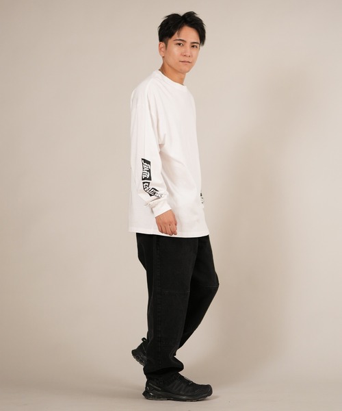 SANTA CRUZ(サンタクルーズ)の「【限定】SANTACRUZ/サンタクルーズ 長袖Tシャツ/ロンT バックプリント 502254404(Tシャツ/カットソー・メンズ・ホワイト/ライトブラック/オレンジ・XL/L/M)」の9枚目の写真