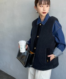 Barbour | [Barbour/バブアー]  DULSIE LINER  テディフリース ライナー ボアベスト(ベスト)