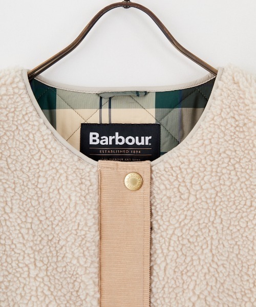Barbour/バブアー] DULSIE LINER テディフリース ライナー ボアベスト