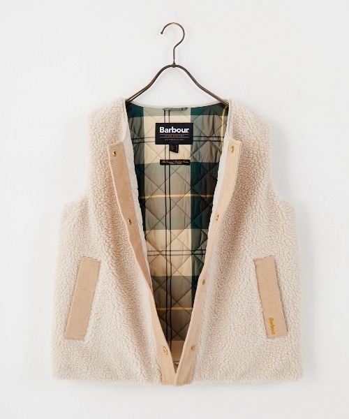 Barbour/バブアー] DULSIE LINER テディフリース ライナー ボアベスト