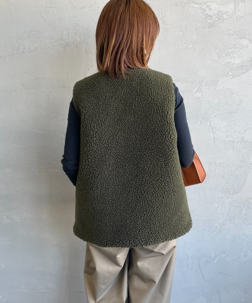 Barbour:DULSIE LINER バブアー　ボアベスト BARBOUR/バブアー】DULSIE LINER / ボアベスト / WEB限定