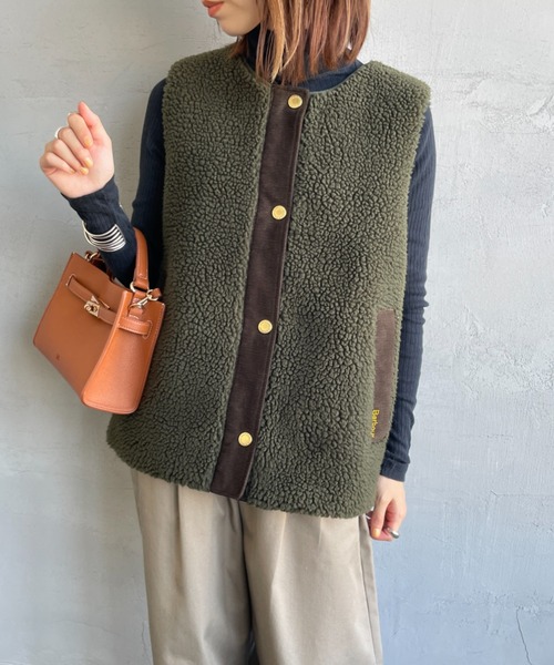 ◾️試着のみ◾️フレームワークBARBOUR/バブアー dulsie ライナー Dulsie ボア ライナー ベスト｜ベスト｜ベスト＆ライナー