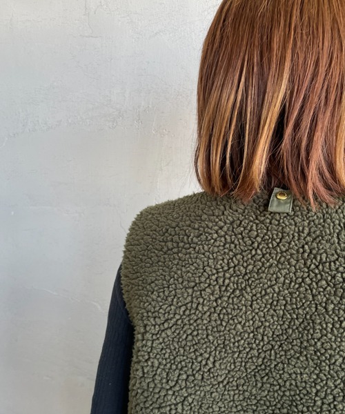 Barbour/バブアー] DULSIE LINER テディフリース ライナー ボアベスト