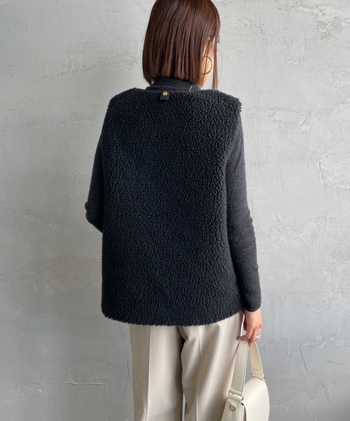 Barbour/バブアー] DULSIE LINER テディフリース ライナー ボアベスト