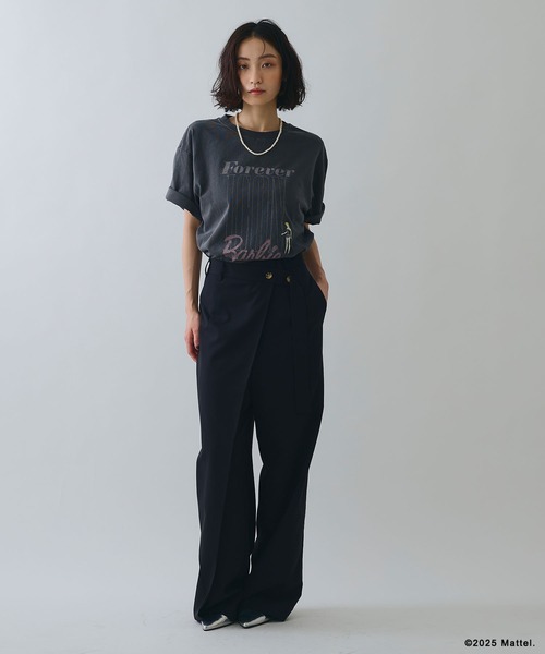 ELLEgirl(エルガール)の「《Barbie×ELLEgirl》 ICONロゴTシャツ(Tシャツ/カットソー・レディース・オフホワイト/チャコール・FREE)」の17枚目の写真