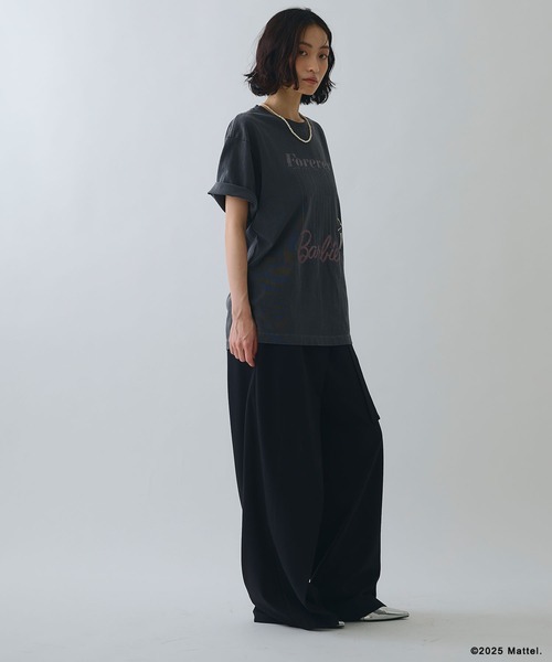 ELLEgirl(エルガール)の「《Barbie×ELLEgirl》 ICONロゴTシャツ(Tシャツ/カットソー・レディース・オフホワイト/チャコール・FREE)」の15枚目の写真