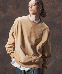 msw1729-裏起毛フェイクスウェードプルオーバー(JIH-R1141)