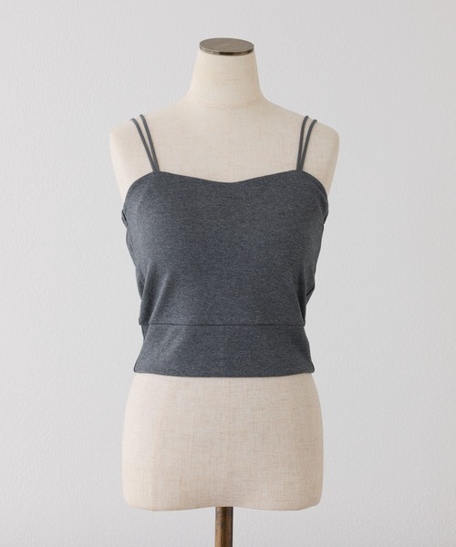 Unoa トップス　S Vネック・ラウンドネックハイゲージ六分袖ニットトップス