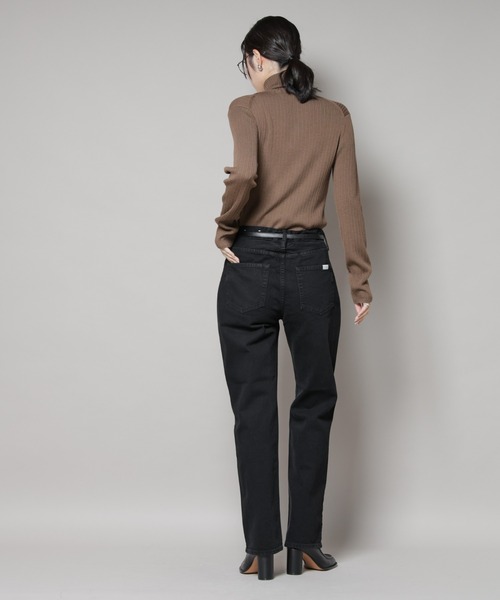 upperhights（アッパーハイツ）の「upper hights/THE AMALIE JET BLACK（デニムパンツ・レディース・ブラック・25/24/23）」の10枚目の写真