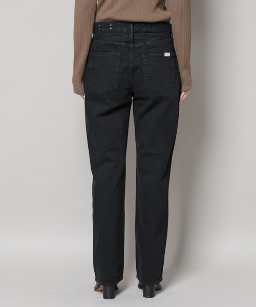 upperhights（アッパーハイツ）の「upper hights/THE AMALIE JET BLACK（デニムパンツ・レディース・ブラック・25/24/23）」の5枚目の写真