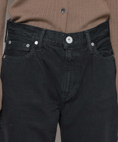 upperhights（アッパーハイツ）の「upper hights/THE AMALIE JET BLACK（デニムパンツ・レディース・ブラック・25/24/23）」の3枚目の写真
