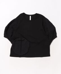 バルーンスリーブプルオーバー