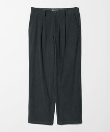 UNITEDARROWS Thingless 2P WIDE パンツ ブラック セール】＜Thingless＞ サイドアジャスター 2プリーツ パンツ