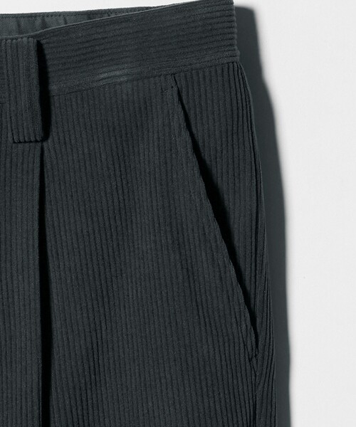 Thingless（シングレス）の「＜Thingless＞ワイド ストレート コーデュロイ パンツ（その他パンツ・メンズ・ダークグレー/ブラック・S/L/M）」の5枚目の写真