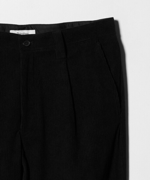 Thingless＞ワイド ストレート コーデュロイ パンツ（その他