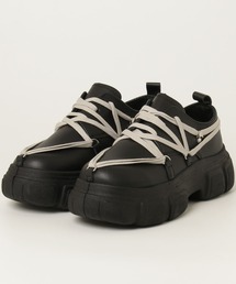 ARCADE（アーケード）の「身長アップ効果6cmの厚底ソール！　スタイルアップ厚底スニーカーシューズ（スニーカー）」