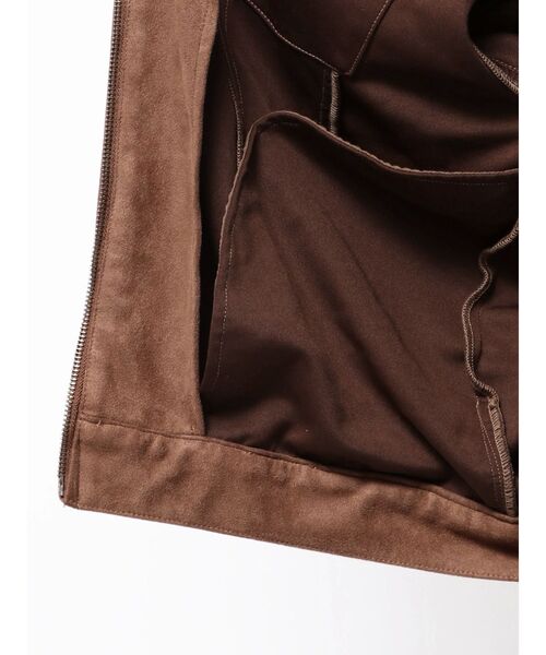 RESEXXY（リゼクシー）の「ラウンドネスオーバーブルゾン【セットアップ着用可能】（ブルゾン・レディース・ブラック/ブルー/ブラウン・FREE）」の19枚目の写真