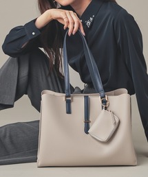 GLACIER lusso（グラシアルッソ）の「ポーチ付Ａ４トート（トートバッグ）」