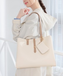 GLACIER lusso（グラシアルッソ）の「ポーチ付Ａ４トート（トートバッグ）」