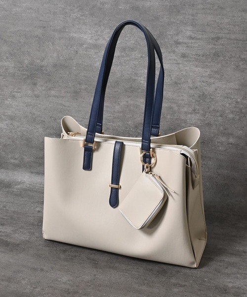 ポーチ付A4トート（トートバッグ）｜GLACIER lusso（グラシアルッソ