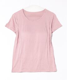 らくらくカップ付き 無地Tシャツ