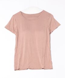 LUMIRA（ルミラ）の「らくらくカップ付き 無地Tシャツ（Tシャツ/カットソー）」