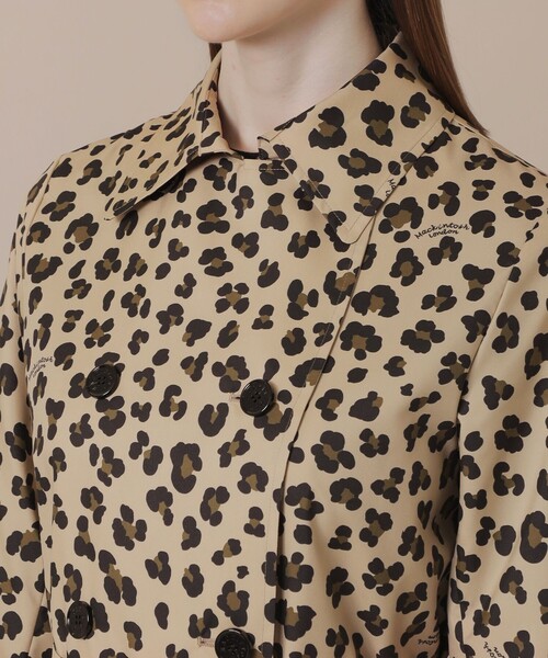 MACKINTOSH LONDON（マッキントッシュ ロンドン）の「【WEB・一部店舗限定】レインタフタコート（トレンチコート・レディース・ダークブラウン/ベージュ・38）」の9枚目の写真