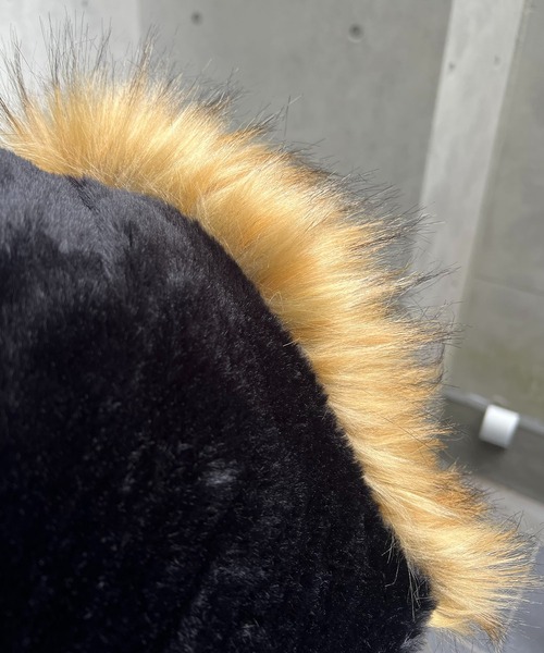 ILL'S（イルズ）の「N2-B ダブルジップナイロンブルゾン フードファー ジップフーディー ミリタリー メンズ レディース ユニセックス（ブルゾン・メンズ・グレー/カーキ/ブラック・L/M）」の7枚目の写真