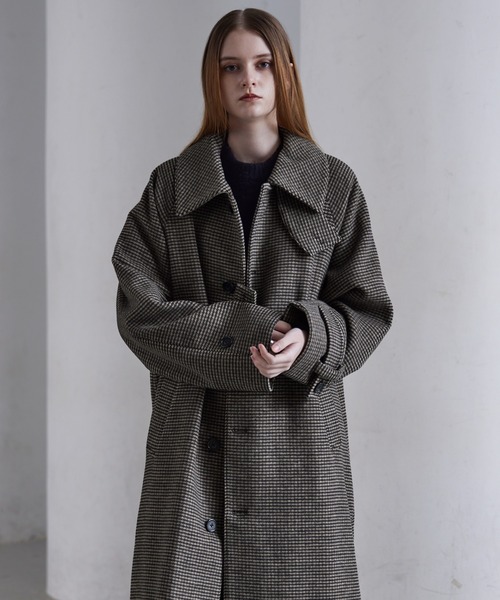 CLEL（クレイル）の「【CLEL】Wool Blend Tech Melton Soutien Collar