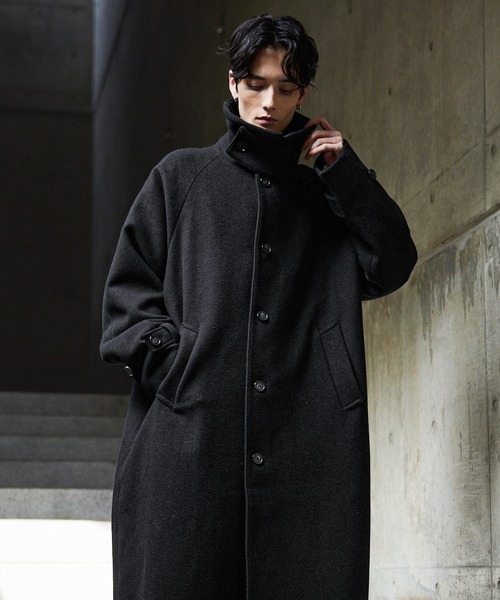 CLEL（クレイル）の「【CLEL】Wool Blend Tech Melton Soutien Collar