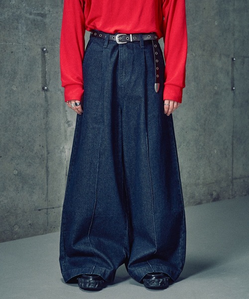 CASPER JOHN（キャスパージョン）の「15oz baggy denim pants/15oz