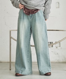 Casper John(キャスパージョン)の15oz baggy denim pants/15ozバギーデニムパンツ(デニムパンツ)