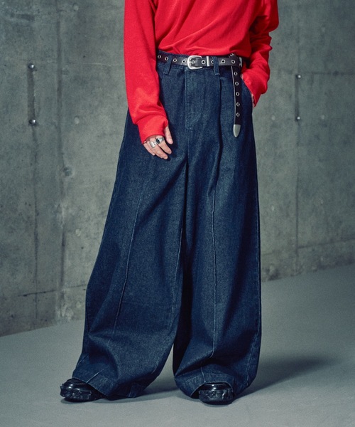 15oz baggy denim pants/15ozバギーデニムパンツ（デニムパンツ