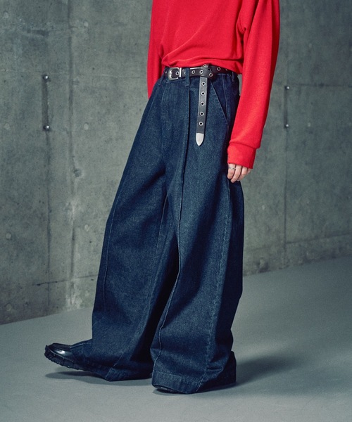 15oz baggy denim pants/15ozバギーデニムパンツ（デニムパンツ