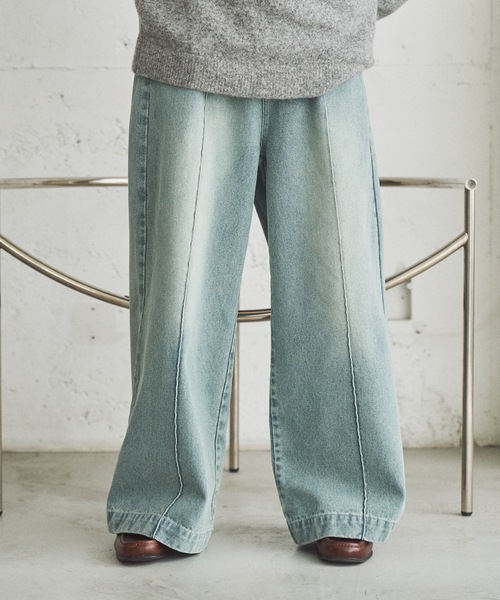 パンツ Baggy Denim Pants 36 15oz baggy denim pants/15ozバギーデニムパンツ（デニムパンツ