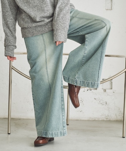 15oz baggy denim pants/15ozバギーデニムパンツ（デニムパンツ