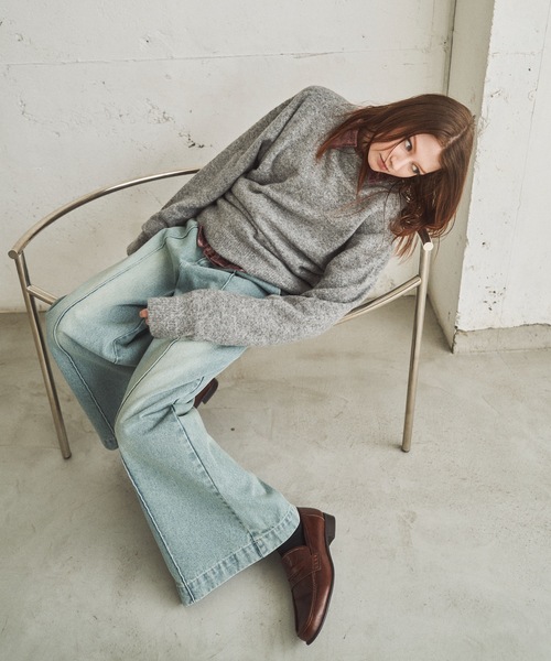 CASPER JOHN（キャスパージョン）の「15oz baggy denim pants/15ozバギーデニムパンツ（デニムパンツ・メンズ・ブルー/インディゴブルー/ブラック・SMALL/X-SMALL/LARGE/MEDIUM）」の17枚目の写真