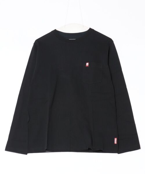 COLEMAN(コールマン)の「【Kt】【Coleman】1P REG CREW L/S(Tシャツ/カットソー・メンズ・ベージュ/グレー/ブラック/ホワイト・MEDIUM/LARGE/X-LARGE/SMALL)」の3枚目の写真