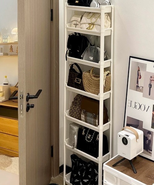 隙間収納 7段スリムラック（収納グッズ）｜Made in I（メイドインアイ