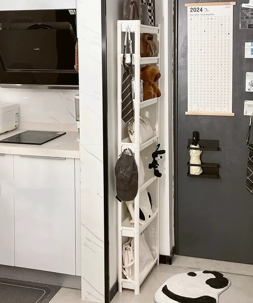 隙間収納 7段スリムラック（収納グッズ）｜Made in I（メイドインアイ