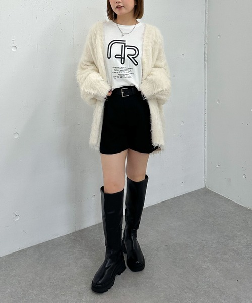 archives(アルシーヴ)の「ドッグロゴアソートロンTEE(Tシャツ/カットソー・レディース・オフホワイト/ホワイト・MEDIUM)」の18枚目の写真