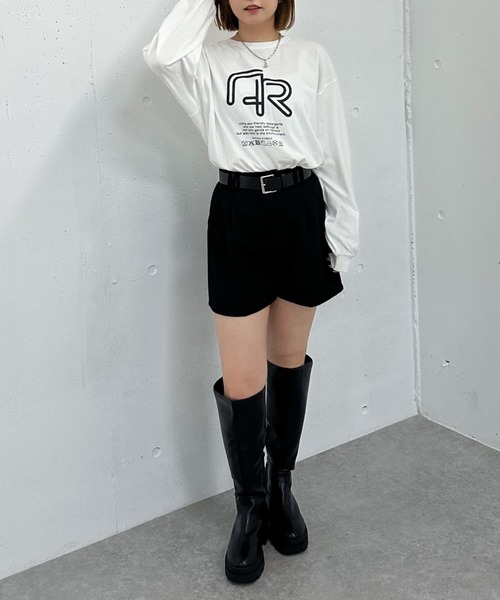 archives(アルシーヴ)の「ドッグロゴアソートロンTEE(Tシャツ/カットソー・レディース・オフホワイト/ホワイト・MEDIUM)」の14枚目の写真