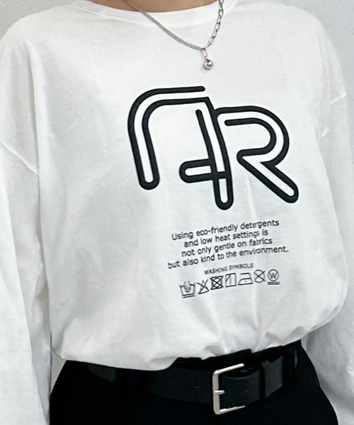 archives(アルシーヴ)の「ドッグロゴアソートロンTEE(Tシャツ/カットソー・レディース・オフホワイト/ホワイト・MEDIUM)」の10枚目の写真