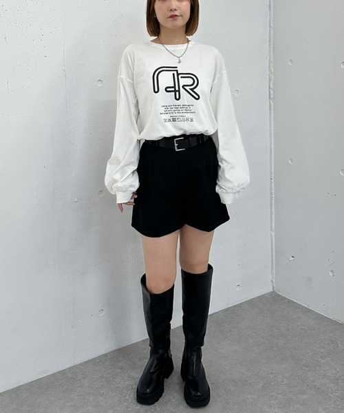 archives(アルシーヴ)の「ドッグロゴアソートロンTEE(Tシャツ/カットソー・レディース・オフホワイト/ホワイト・MEDIUM)」の15枚目の写真